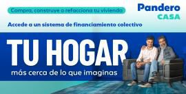 Pandero Casa: La forma más fácil y accesible de financiar tu vivienda sin banco ni intereses. 