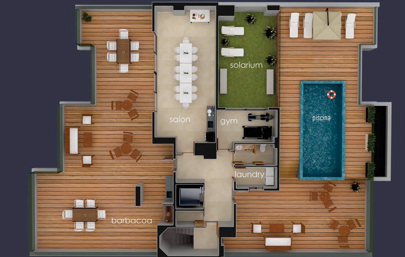 Venta Apartamento en Pocitos 1 Dormitorio en Suite Amenities Garaje - Widok 4