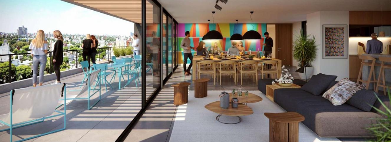 Venta Apartamento en Pocitos Terraza Garage Amenities 2 Dormitorios - Ansicht 6