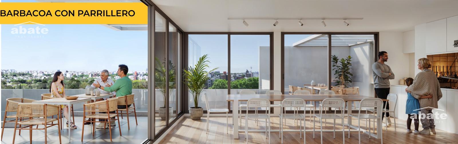Apartamento 2 dormitorios con terraza A ESTRENAR en Tres Cruces - Ansicht 3
