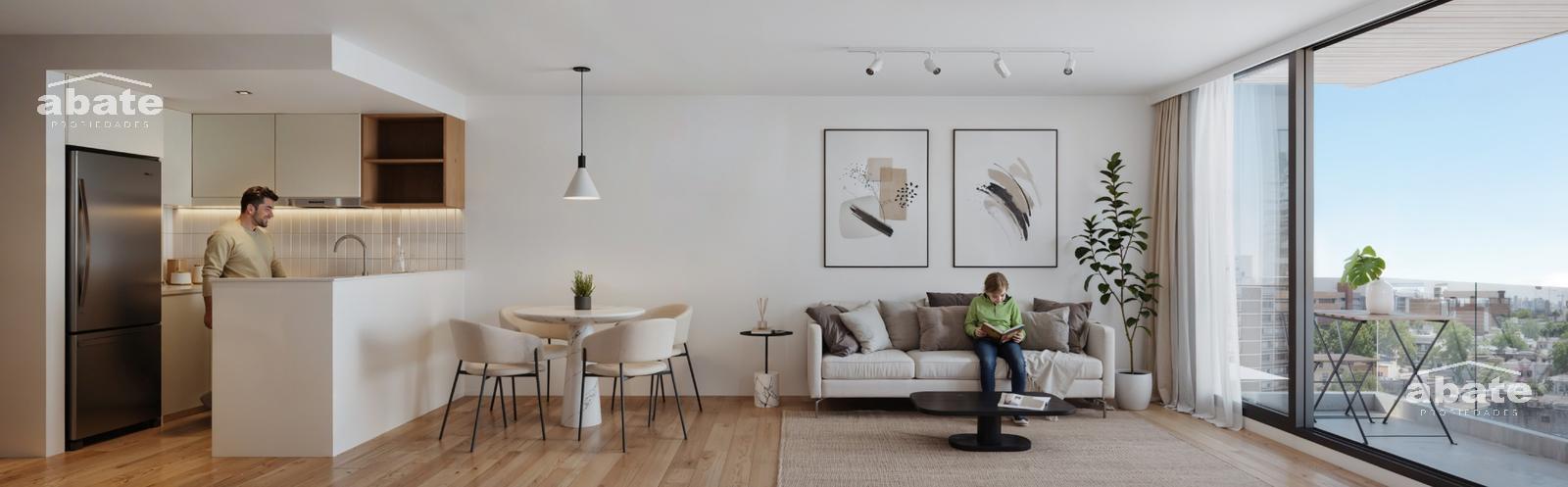 Apartamento 2 dormitorios con terraza A ESTRENAR en Tres Cruces - Ansicht 5