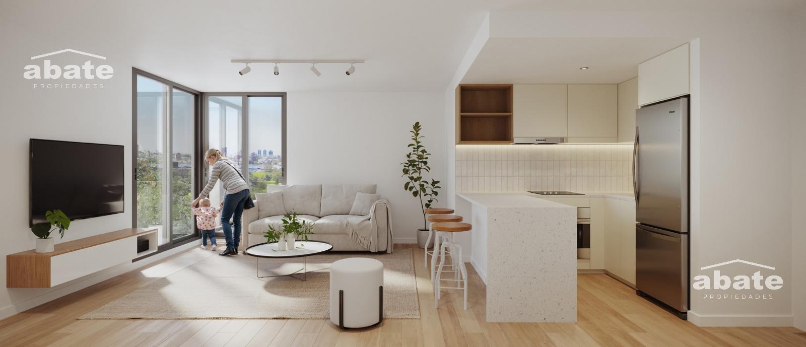 Apartamento 2 dormitorios con terraza A ESTRENAR en Tres Cruces - Ansicht 6