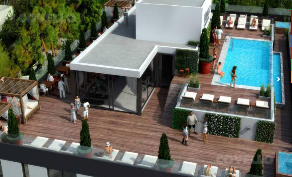 Alquiler anual 1 dormitorio y medio View I Punta del Este – pohled 4