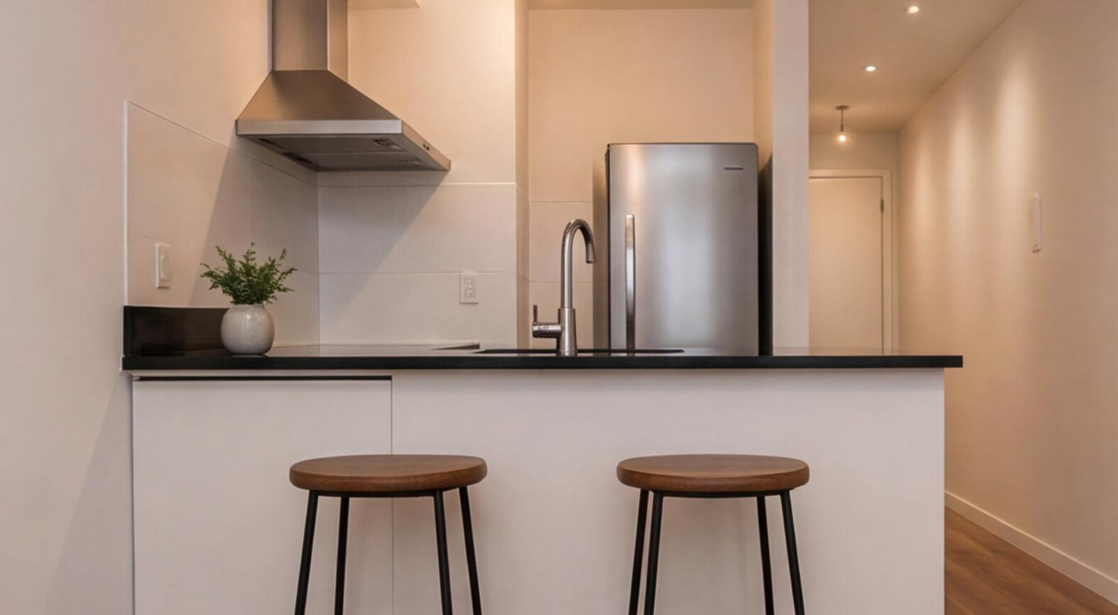 Apartamento al frente 1 dormitorio con garage - Aanzicht 4