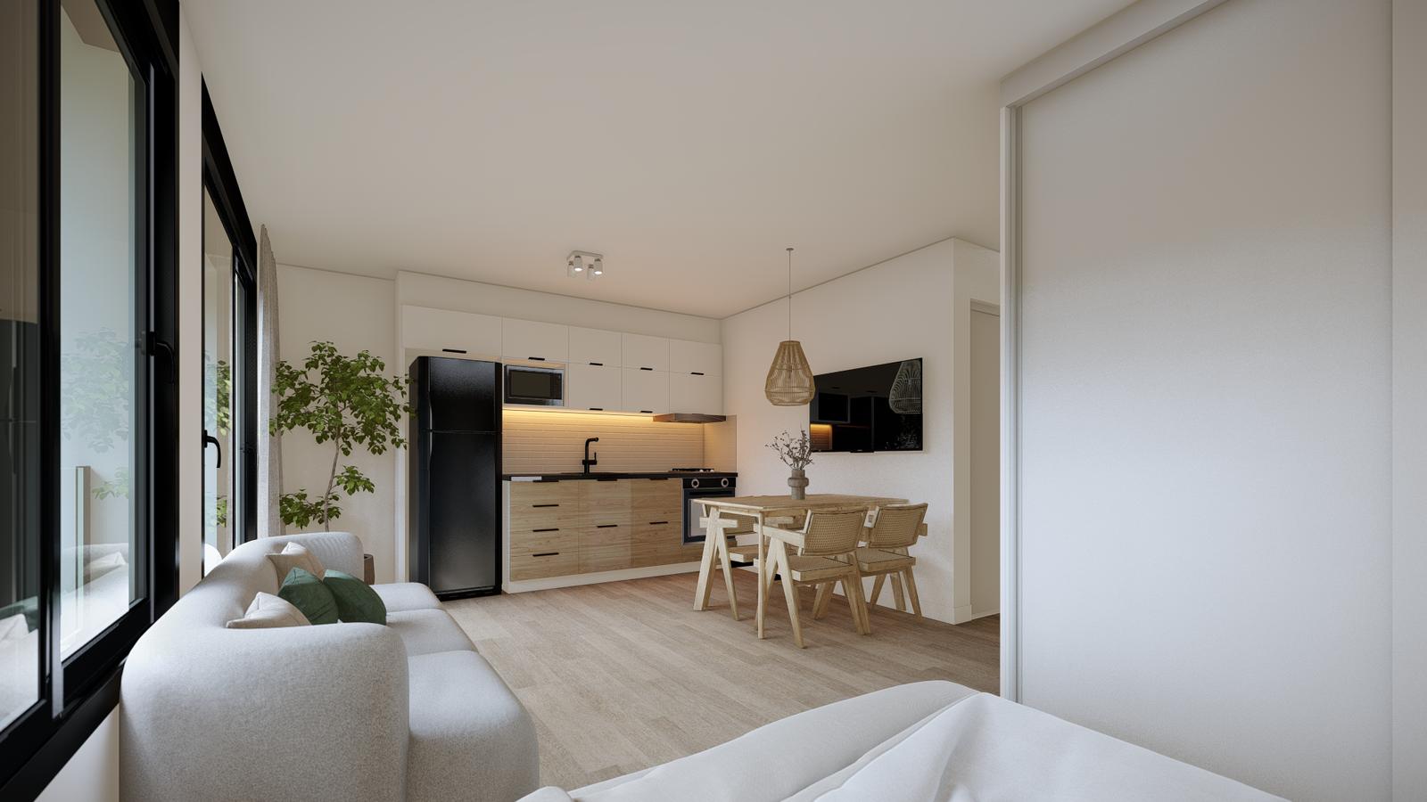 Venta de monoambiente con terraza en Buceo - Aanzicht 4
