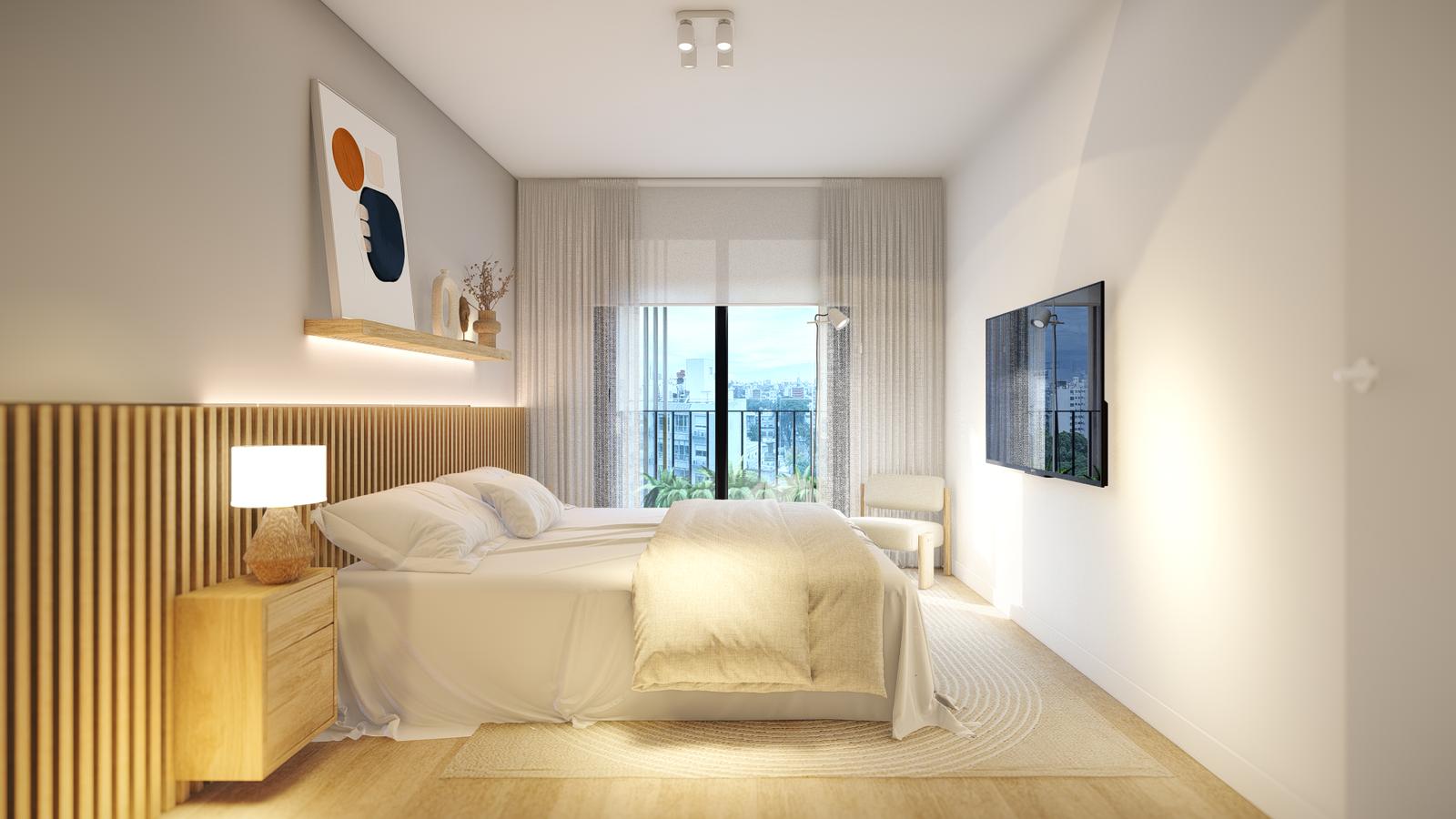 Venta de apartamento de 2 dormitorios con terraza,  parrillero exclusivo y excelente calidad - Więcej