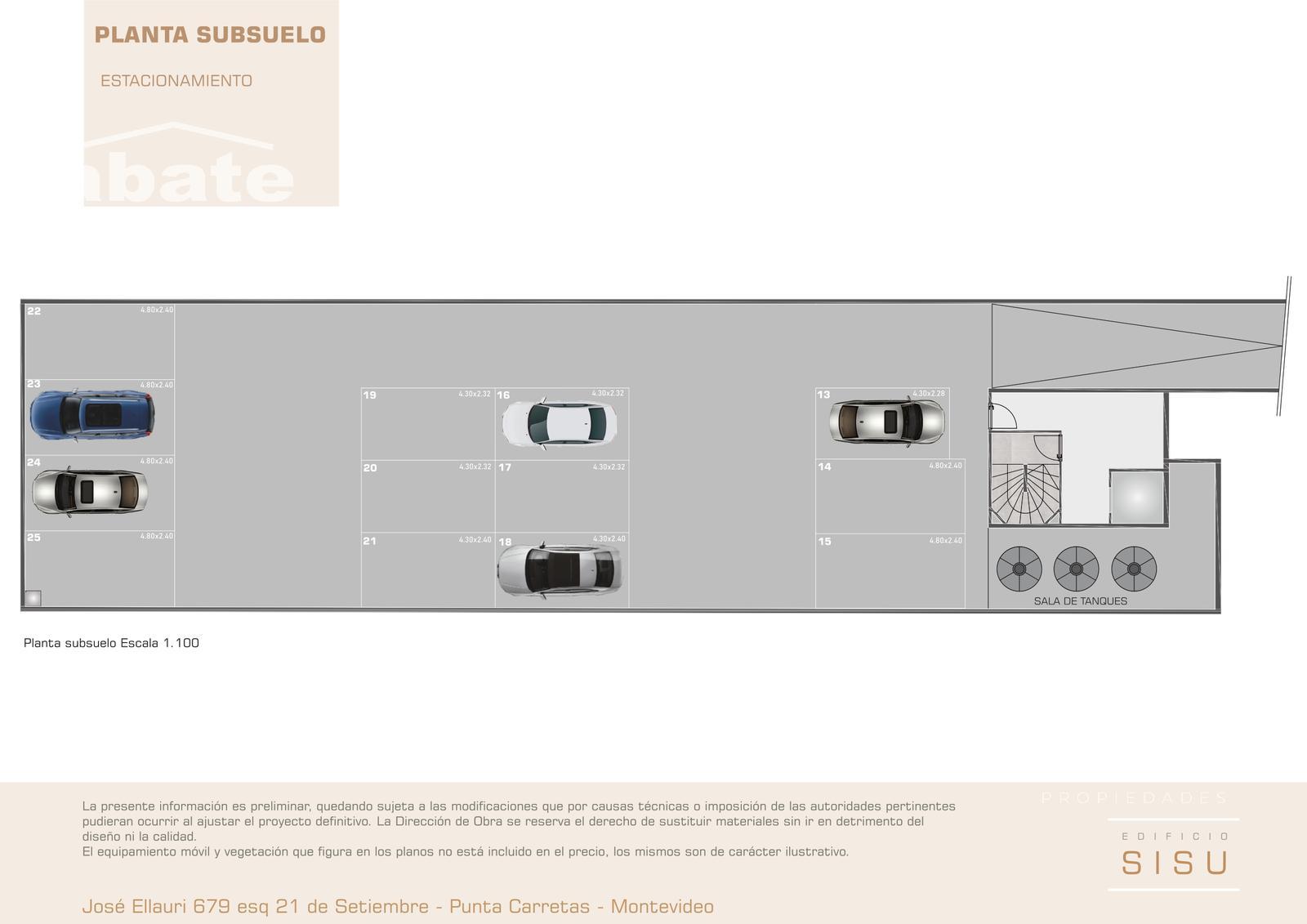 Venta apartamento de 1 dormitorio en Punta Carretas - Ansicht 2