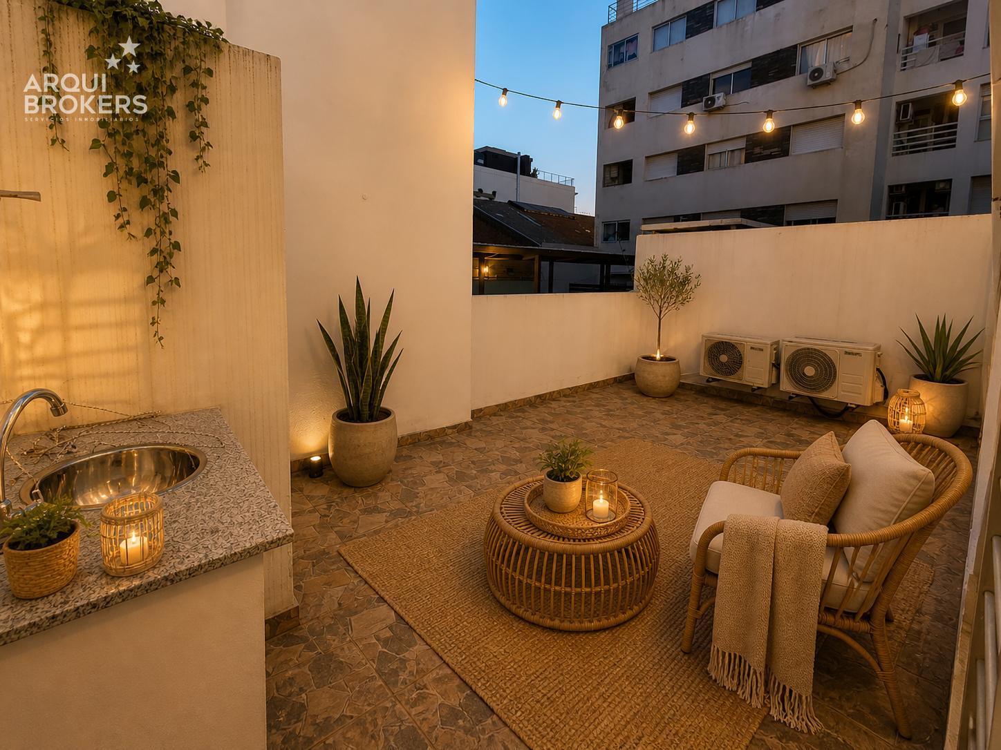 Apartamento de un dormitorio en venta en Pocitos Nuevo con patio - Vista 3