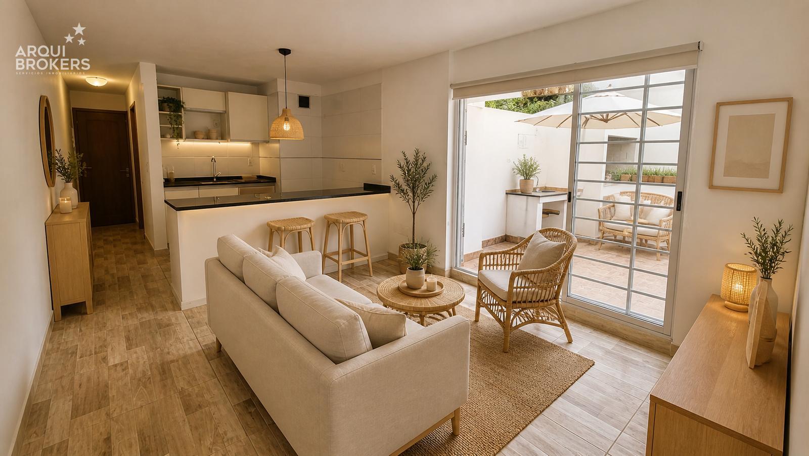 Apartamento de un dormitorio en venta en Pocitos Nuevo con patio - Vista 4