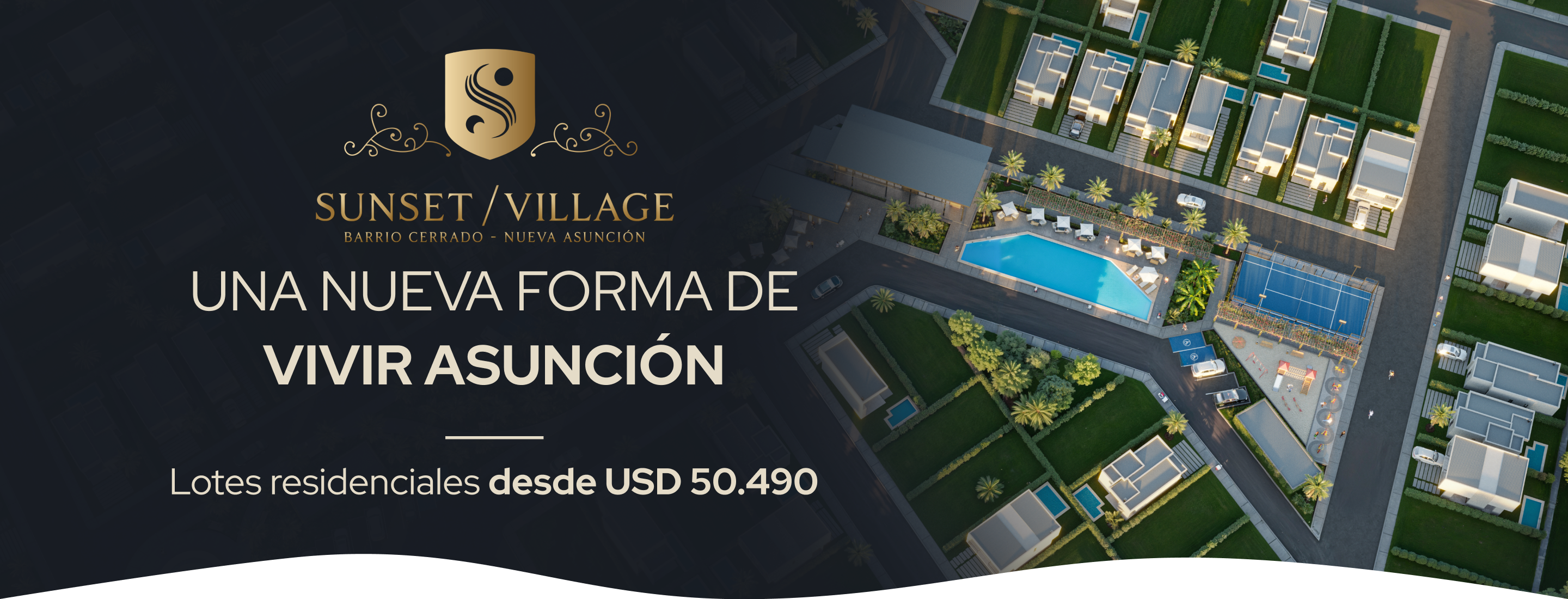 Banner principal de Sunset Village