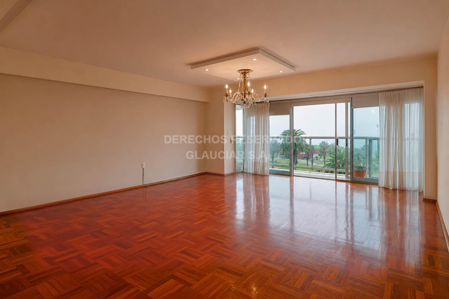 VENTA o ALQUILER Apartamento 3 dormitorios servicio completo Rambla Punta Carretas - Ansicht 4