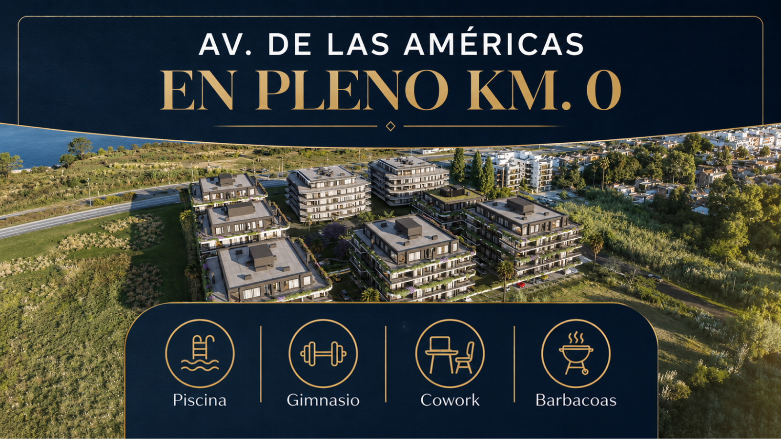 Av. de las Américas en pleno km 0 - amenities Orionis