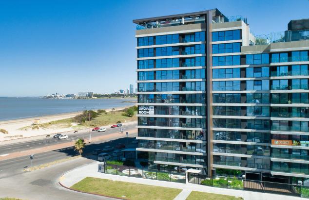 Venta apartamento un dormitorio con patio en Malvin-Con renta- - Aanzicht 5