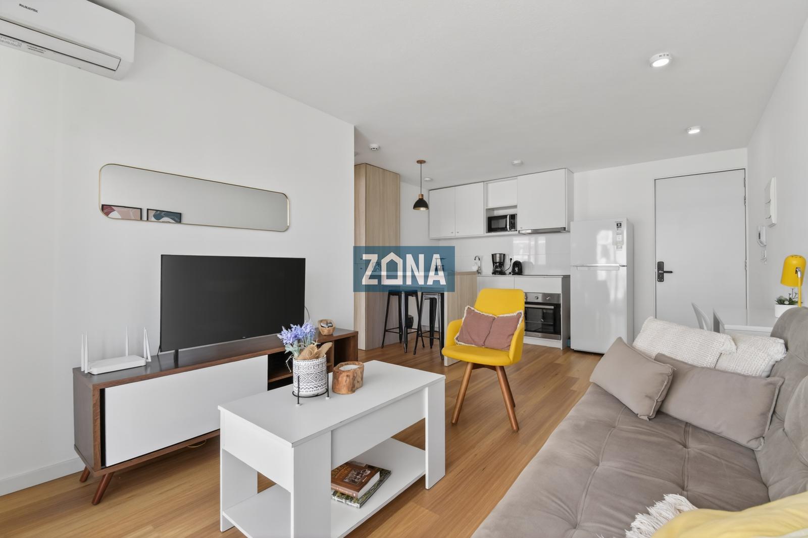 Apartamento en Venta amueblado y equipado en Pocitos 1 dormitorio - Aanzicht 3