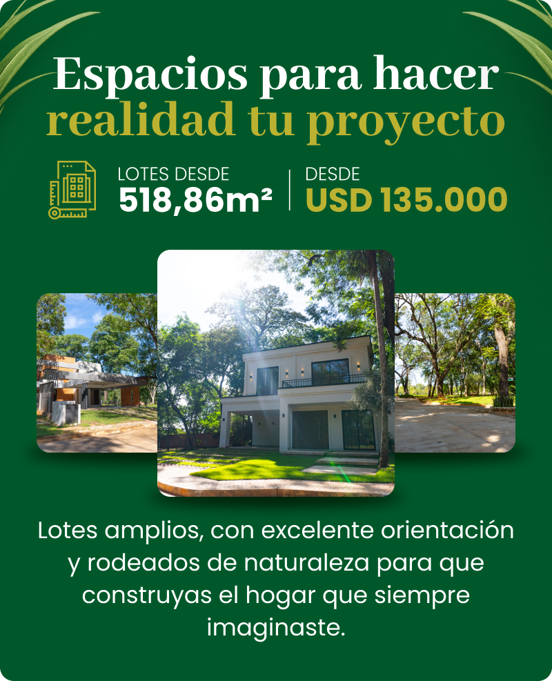 Lotes disponibles - La Soñada
