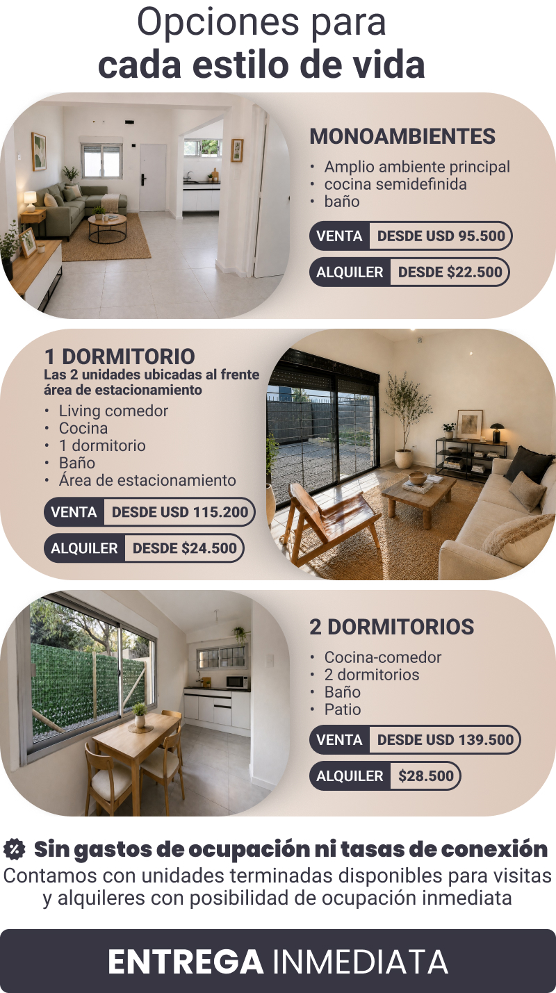 Opciones para cada estilo de vida - Lancasteriana