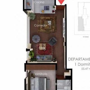 Departamentos En Venta - 1 Dormitorio - Edificio Villa Romana, Avenida Costanera Entre 25 Y 26 De Achumani (sector Asilo San Ramón) 