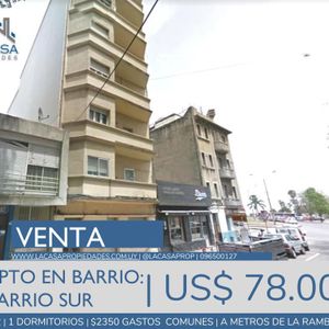 Apartamento 1 Dormitorio A Metros De La Rambla!!