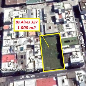 Terreno 1044 M2 - Bs.aires Y Alzaibar - Ciudad Vieja