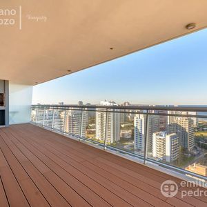 Venta Apartamento Tres Dormitorios Playa Brava Piso Alto Vista Al Mar Terraza Parrillero