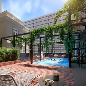 Departamento En Pocitos, 1 Dormitorio, Terraza.-