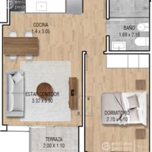 Venta Apartamento 1 Dormitorio Y Terraza  La Blanqueada Montevideo