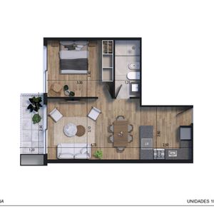 Venta De Apartamento 1 Dormitorio Y Terraza Al Frente. Cordón Sur!
