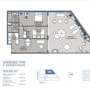 Venta Apartamento De 2 Dormitorios Y Terraza Con Parrillero. Zona Pocitos!