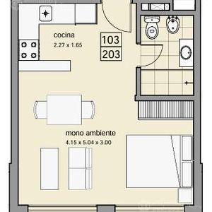 Venta Monoambiente Al Frente  Centro Montevideo