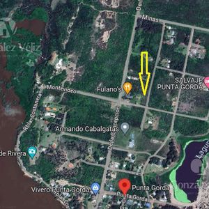 Terreno En  Punta Gorda A Una Cuadra De Calle De La Concepción Y 250m De Laguna Solis