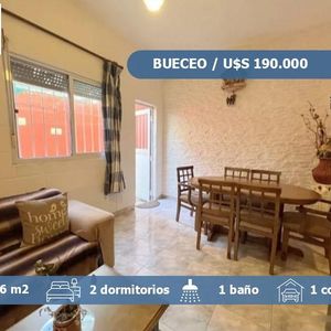 Casa De 2 Dormitorios En Buceo. Jardín , Patio Y Cochera.