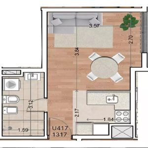 Departamento En Cordón Ventura