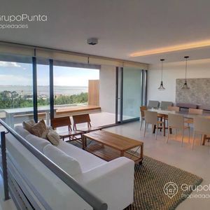 Departamento Duplex Con Jardin  Frente Al Mar En Punta Ballena