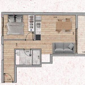 Apartamento De Un Dormitorio En Venta, Pocitos Abu62248 Ap6826360