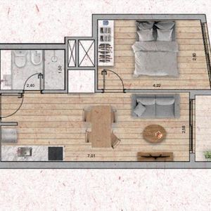 Apartamento De Un Dormitorio En Venta, Pocitos Abu62248 Ap6826402