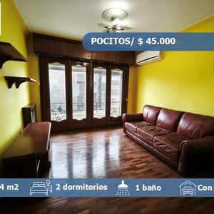 Alquiler De Apartamento Amueblado De 2 Dormitorios En Pocitos