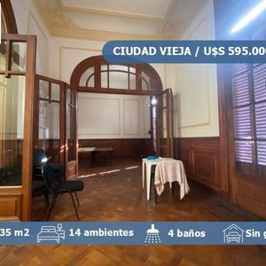 Gran Oficina En  Venta En Ciudad Vieja