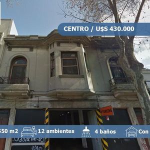 Venta En El Centro De Local Más Dos Apartamentos En Padrón único