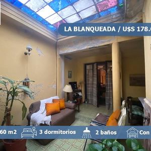 Casa En Ph A La Venta En La Blanqueada Con Tres Dormitorios Y Amplio Fondo
