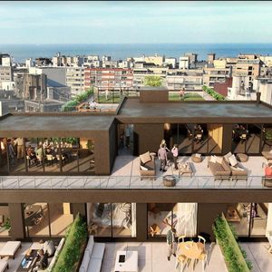Venta Apartamento 2 Dormitorios Y Terraza.  Pocitos. Vivienda Promovida-a Estrenar