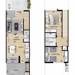 Apartamento Duplex De 2 Dormitorios Con Cochera En Venta, Prado Ap7259207