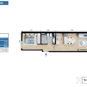 Venta De Apartamento Al Frente, 1 Dormitorios. Entrega Enero 2026