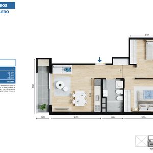 Venta De Apartamento, 2 Dormitorios. Entrega Enero 2026