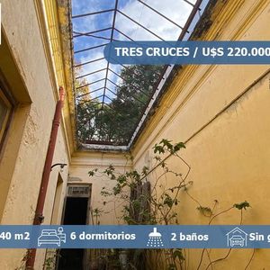 Casa A La Venta En Tres Cruces Atractiva Para Reciclar