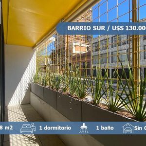 Venta De Apartamento De 1 Dormitorio En Barrio Sur