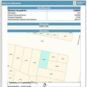 Terreno En  Venta Con Anteproyecto Puerto Del Buceo
