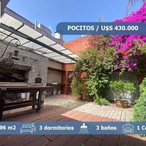 Venta De Casa De 3 Dormitorios Y Garage En Pocitos
