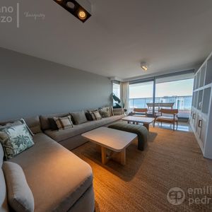 Alquiler Departamento 3 Dormitorios Torre Onix Punta Del Este Pasante Con Parrillero Propio