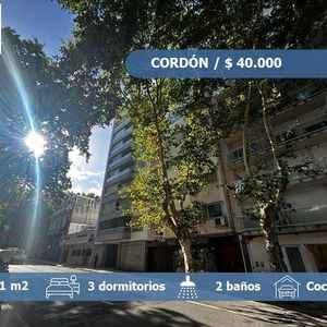 Alquiler En Cordón De Apartamento De Tres Dormitorios Y Con Garaje