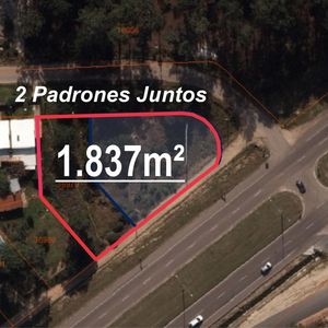 Venta De 2 Terrenos Juntos Esquineros (proa) De 1.837 M² Sobre Giannatasio, En El Pinar